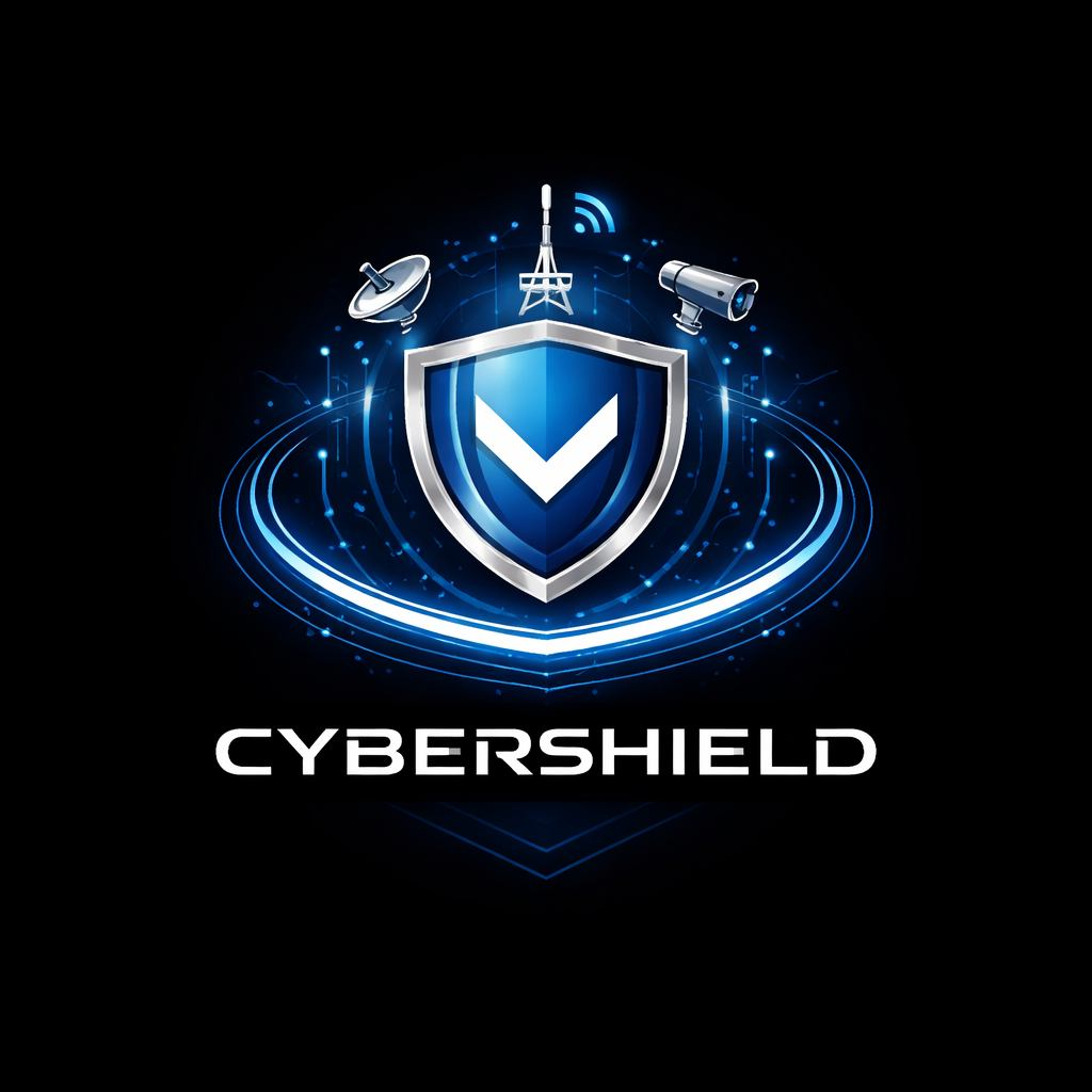 Logo CyberShield: escudo azul